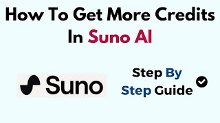 How To Get More Credits In Suno AI [upl. by Lihp920]