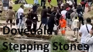 The brawling crowds at Dovedale Stepping Stones in the Peak District… [upl. by Dame791]