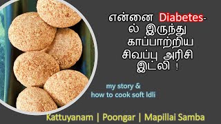 Red Rice SAVED me How to Cook Soft Idli  Kattuyanam  Poongar  Mapillai Samba Idly [upl. by Merrel569]