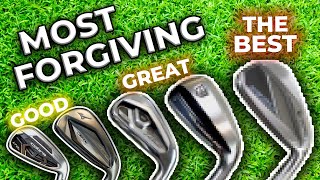 TOP 5 MOST Forgiving IRONS for Mid to High Handicap Golfers [upl. by Portia]