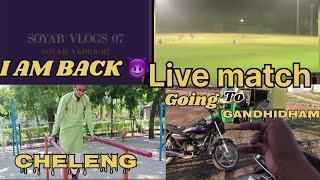 I AM BACK 😈 Going to Gandhidham in rixa 😂Kasam ko cheleng Diya vlog subscribe [upl. by Gnilrets]