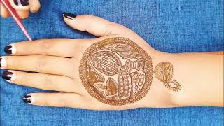 Karwa chauth special mehndi design  easy amp simple Mehndi design 2024  mehndi design tattoo [upl. by Dett]