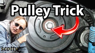 How to Remove a Crankshaft Pulley in Your Car [upl. by Buroker]