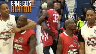 Tracy McGrady amp Chad Ochocinco Celeb Game GETS HEATED AF [upl. by Anelram]