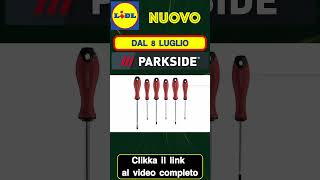 Volantino Lidl Parkside fai da te dell 8 luglio 2024 parkside lidl attrezzi 🟩⬜️🟥 [upl. by Oicelem]