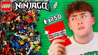 I Opened 150 NINJAGO MINIFIGURE Packs… [upl. by Tloc928]