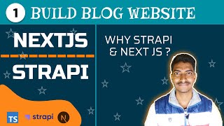 Nextjs  Strapi  chakra ui  Blog Website  TypeScript  1 [upl. by Nnyleitak]