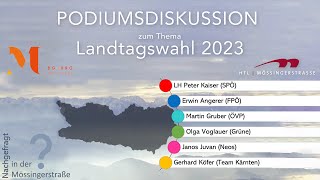 Podiumsdiskussion zur Landtagswahl 2023  Nachgefragt in der Mössingerstraße [upl. by Mather]