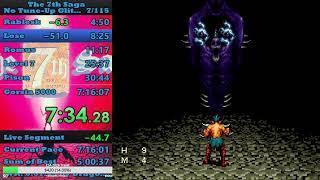 The 7th Saga Any No tuneup Glitch Speedrun in 64655 [upl. by Silvester]