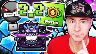 Do these IMMEDIATELY in Geometry Dash 22  SECRETS VAULT CODES CHESTS PATHS LISTS and MORE [upl. by Sulienroc]