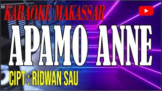 apamo anne karaoke  cipt ridwan sau [upl. by Meyers]