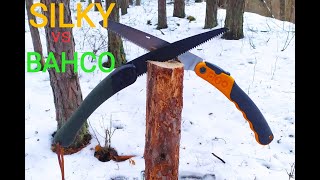 SILKY vs BAHCO Porównanie pił do bushcraftu  EDZ Bushcraft [upl. by Wadell535]