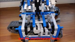 Lego Technic RC 42042 Crawler Crane  Building Instructions [upl. by Enilec]