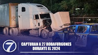 Capturan a 27 robafurgones durante el 2024 [upl. by Koa]