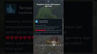 Kingdom Come Deliverance Steam Yorumları [upl. by Calley]