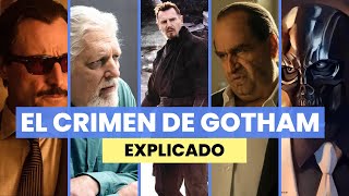 Clasificación de el CRIMEN en GOTHAM ¿Cómo funcionan las bandas ¡Familias sectas secretas y más [upl. by Ahtekahs]