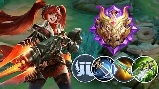 SOLO RANKED LAYLA MVP🏆 BEST BUILD ITEMS EMBLEM FOR LAYLA GOOD KILLS✅ [upl. by Delano]