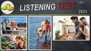 TOEIC Listening Test 24 TOEIC Asia set Korea examination 2023 [upl. by Adnahsam426]