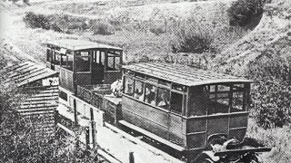 ARCHIVE FOOTAGE OF THE SELSEY TRAMWAY 1928 [upl. by Cynthy]