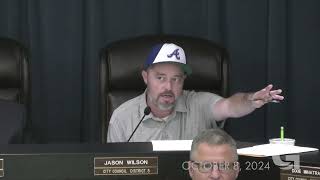 Gadsden City Council meeting 20241008 [upl. by Adnohsak]