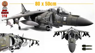 AV8B Harrier II Hobby Boss 118 scale 11 FINAL [upl. by Aidin972]