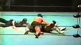 Tully Blanchard vs Wahoo McDanial [upl. by Zilevi]