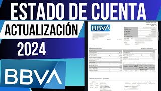 Generar el estado de cuenta BBVA [upl. by Yve803]