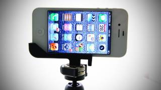 GLIF Tripod Mount amp Stand for iPhone 4  4S Review [upl. by Vaish]