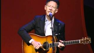 Lyle Lovett performs quotStep Inside This Housequot at The CT Forum [upl. by Enomsed]