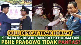 VIRAL‼️ Dulu Dipecat Tidak Hormat Sekarang Presiden Jokowi Beri Pangkat Kehormatan Pantaskah [upl. by Apgar]