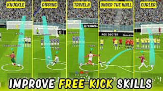 Improve Your Freekick Skills in eFootball 2024 Mobile [upl. by Gio]