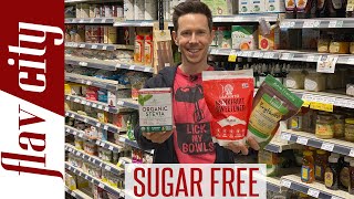 The HEALTHIEST Sugar Free Sweeteners At The Grocery Store  Monk Fruit Stevia amp More [upl. by Aurea]