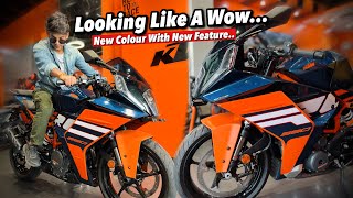 2024 KTM RC390 New Colour Launched🔥With New Awsome Feature😱 [upl. by Terle]