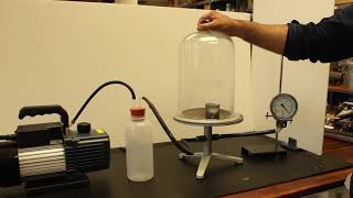 Bell Jar Experiments Showing Boyles Law [upl. by Sethi]