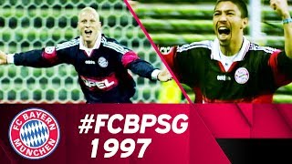 Elber Jancker amp Helmer  Bayern beats PSG 51  Champions League 199798 [upl. by Midis]