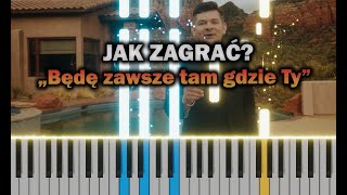 Zenon Martyniuk  Będę zawsze tam gdzie Ty 🎹 Piano Tutorial  Nuty  🔥 ŁATWE 🔥 [upl. by Iliam]