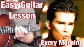 Sugar Ray  Every Morning  Guitar Lesson [upl. by Tennies]