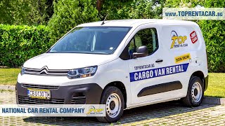 Citroen Berlingo Cargo 2022  Quick Review from Top Rent A Car Bulgaria [upl. by Auhsoj]