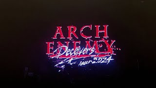 Arch Enemy Deceivers Asia Tour Live in Jakarta 2024  Vlog amp Short Clips [upl. by Drannel]