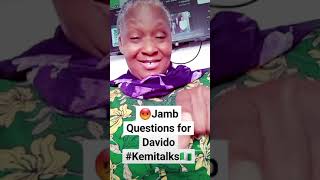 Jamb Questions for Frogido Kemitalks [upl. by Aiepoissac45]