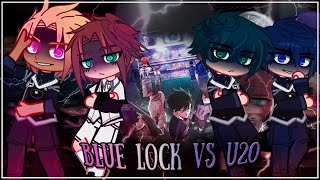 Blue lock react to future  Blue lock vs Japan U20  Gacha ENGRU [upl. by Retsehc251]