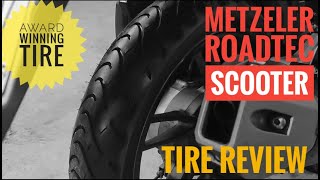 Metzeler Roadtec Scooter Tire Review  Rainy Season Tire  Award Winning Tire Best Tire for Scooter [upl. by Erine]