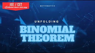 Unfolding Binomial Theorem [upl. by Olegnaleahcim]