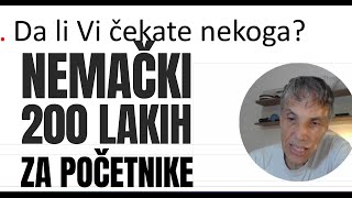 NEMAČKI ZA POČETNIKE 200 KRATKIH I JEDNOSTAVNIH REĆENICA [upl. by Ellemaj]