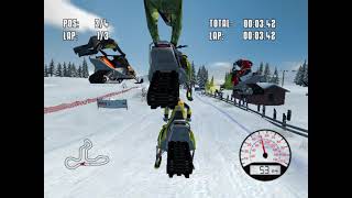 Skidoo Snow X Racing PS2 Gameplay HD PCSX2 [upl. by Mcfarland143]