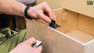 Topsecret DIY How to Build RemoteControlled Storage for Your Home  DIY Project [upl. by Goodman]