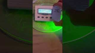 Uranium Glass Plate vs Fiestaware Bowl💀☢️ experiment  fiesta geigercounter stem [upl. by Streeto]