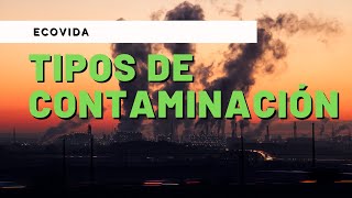 TIPOS de CONTAMINACIÓN AMBIENTAL ✅ VIDEO EDUCATIVO 📚 [upl. by Dreyer]