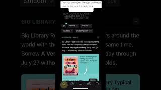 How to use the Libby app books library booktube [upl. by Herr990]