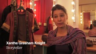 Xanthe Gresham Knight talks about Shahnameh and storytelling [upl. by Enelyt]